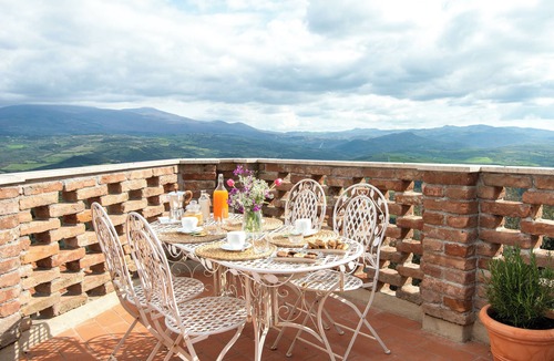 Castelnuovo dell'Abate House | Il Borghetto - The House of Elba, rooftop panoramic terrace