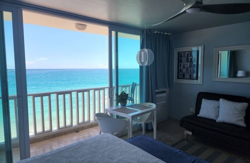 Condado Condo | Immaculate Beachfront Studio great view & location, next to Condado Marriott, PR