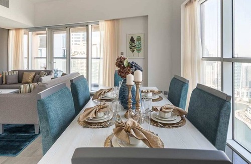 Jumeirah Beach Residence Apartment | Impressive 2BR Apt with Mesmerizing Marina Views!