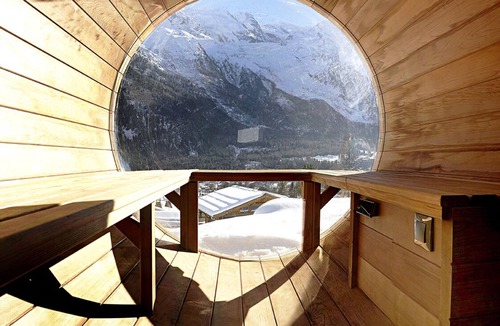 Chamonix City Centre Ski Chalet | IN CHAMONIX, LUXURY CHALET, full south, front the Mont Blanc