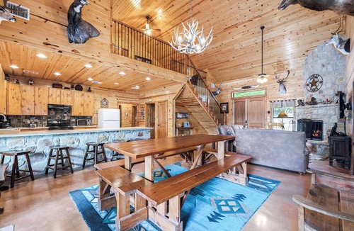 Sabinal House | In Concan, private pool, outdoor fireplace, NO bunk beds, less than 5-minute drive to THE Frio River