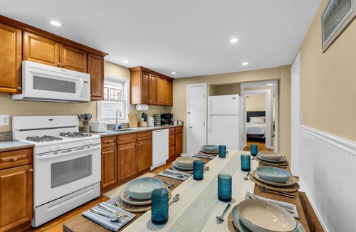 Bradley Beach Apartment | Incredible beach views, dream porch, grill, 4 badges, parking, fast wifi