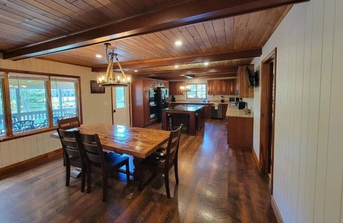 Treasure Lake House | Incredible Lakefront Property with Year-Round Hot Tub - SLEEPS 20