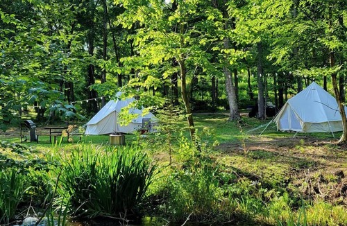 St Croix Falls Cabin | Incredible Secluded Tipi with Barbecue in Saint Croix Falls, Wisconsin