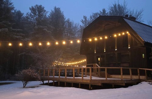 Hammondsport Cabin | Incredible Secluded Cabin with Barrel Sauna, Fire Pit and Deck for an Unforgettable Getaway in the Finger Lakes in New York