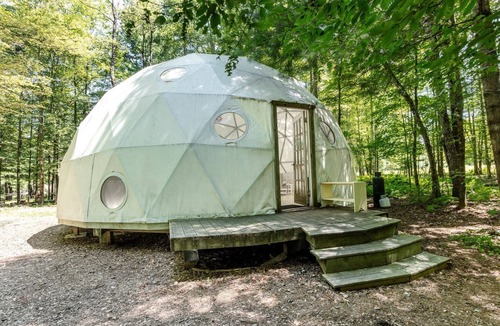 Woodridge RV Rental | Incredible Spacious Dome for A Group Glamping Experience Surrounded by Nature in Woodridge, New York
