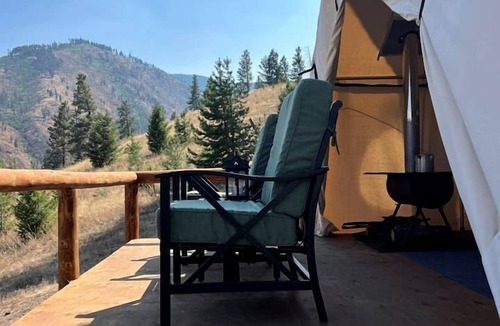 Conner RV Rental | Incredible Tented Cabin with Fantastic Vistas in Conner, Montana