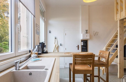 Isigny-le-Buat Apartment | Independent studio with private terrace in Isigny-le-Buat