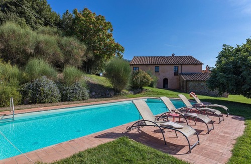 Gambassi Terme Villa | Independent villa on two floors, sleeps 8 , with private garden and pool. Air conditioning