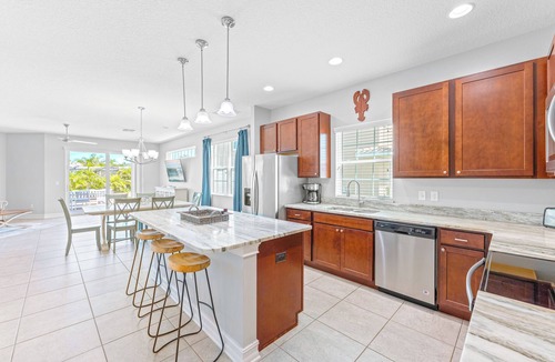 Indian Harbour Beach House | Indian Harbour Beach Townhome with Pool, Game Room, BBQ Grill & Putting Green!