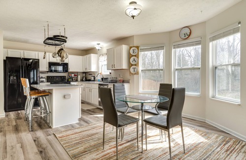 Wayne House | Indianapolis Rental Home w/Gym: Near Speedway!