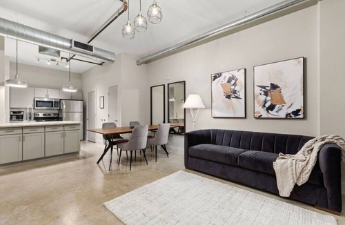 Main - Military Plaza Apartment | Industrial High Rise 1BR Skyline View Roof Pool
