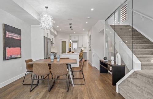 Crescent Heights House | Industrial Mid-Century 4BDRM w/Gym