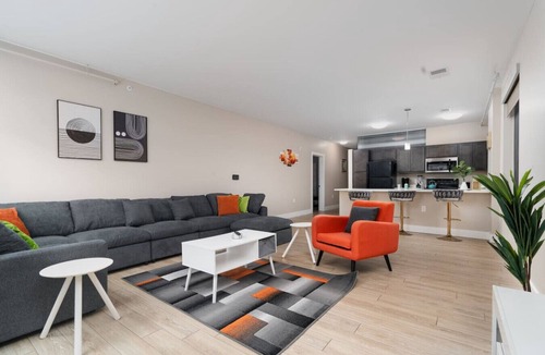 Market East District Apartment | Indy 2BR Gem Heart of Downtown