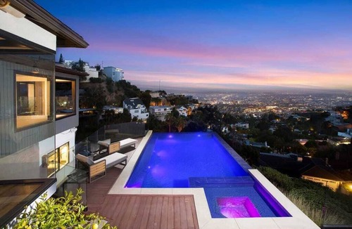Hollywood Hills West House | Infinity Pool In The Hills - Sunset Plaza