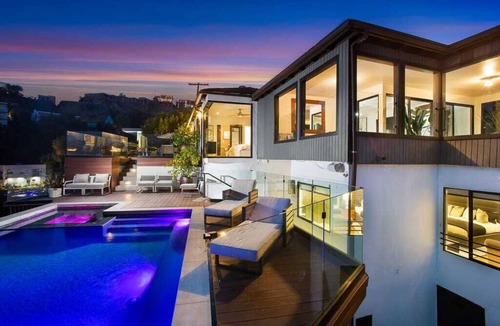 Hollywood Hills West House | Infinity Pool In The Hills - Sunset Plaza