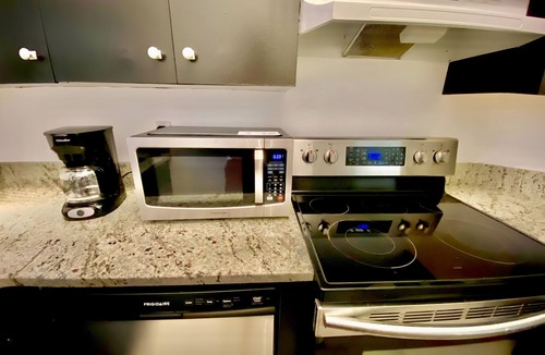 Wilmington Apartment | Inside Wilmington’s Calmest In-Town Stay with Garden Patio!