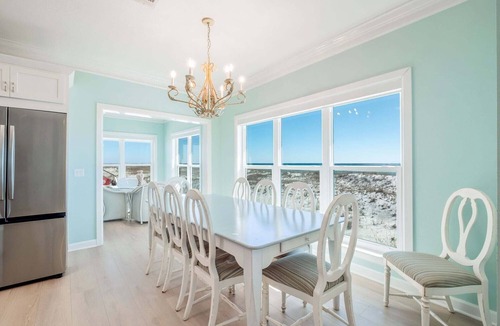 Villa Segunda House | Inviting and charming Gulf Front Home w/spacious kitchen and perfect views!