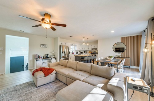 Fortson House | Inviting Columbus Home w/Deck: 7 Mi to Downtown!