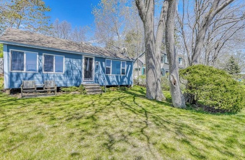 York Beach Cottage | Inviting oceanfront home with fireplace, firepit, & views from every room