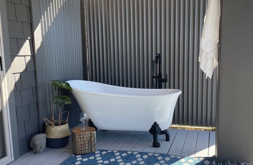 Sointula Apartment | Island Alchemy Suite is a private little getaway with spectacular ocean views.