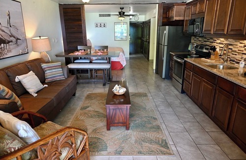 Red Hook Condo | Island Time Sapphire Beach, Beach level, great views, Bldg A, Backup Generator.