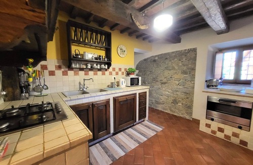 Piazza al Serchio Cottage | Romantic Stone Cottage With Private Gated Pool In Riverside Location .