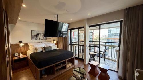 Itaim Bibi Apartment | Itaim Bibi Flat com varanda
