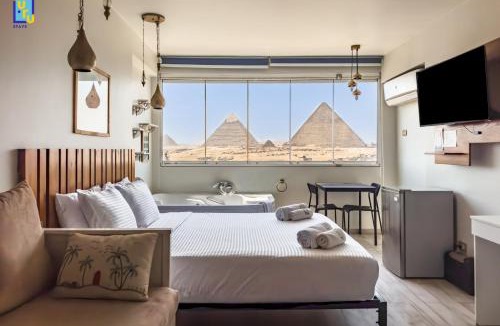 Al Haram Apartment | Jacuzzi Studio By The Historic Pyramids Apt2