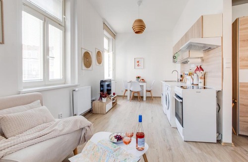 Hostivar Apartment | Jane's Cozy Corner Studio