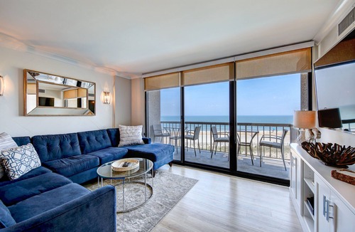 Bethany Beach Condo | Jaw-Dropping View @ Sea Colony Oceanfront 3 BR Condo with 5 Star Renovation!