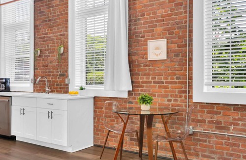 College Hill Apartment | Jennifer's Stylish Downtown Brick Foundry Escape