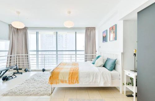 Jumeirah Lake Towers Hotel | Jlt Spacious Corner Duplex Loft Panoramic Views
