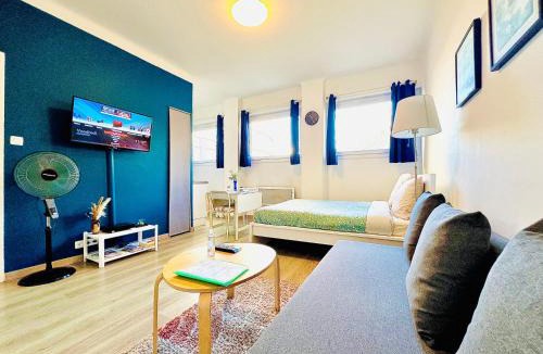 Le Pharo Apartment | Joli studio proche plage, vieux port & Palais Pharo