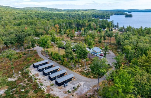 North Sebago Cabin | JUNCO - RESORT WITH 12 PROPERTIES. NATURAL POND FOR SWIMMING.