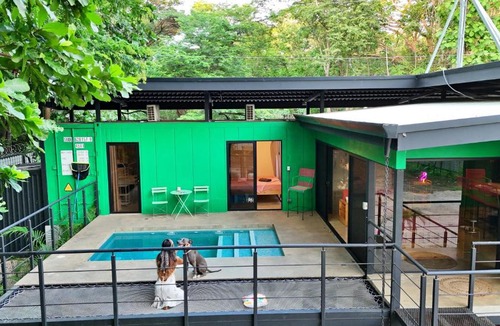 Pinilla Villa | Jungle Container Private Pool 8 Min Avellanas