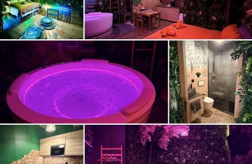 Narbonne Apartment | JUNGLE SUITE - Jacuzzi - Centre - Clim by Narbana
