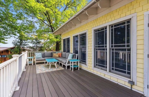 Stevensville House | Juniper Presents: Coastal Living, Hot Tub, Firepit & Lakeside Deck