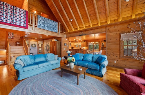 Charlevoix House | Juniper Presents: Gorgeous Vacay Lodge on Nowland Lake, 10-acres w/Dock + Kayaks