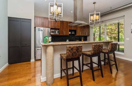 Shorewood-Tower Hills-Harbert Condo | Juniper Presents: The Vineyard Loft - Cool Harbert Loft Near Beach with Fire Pit