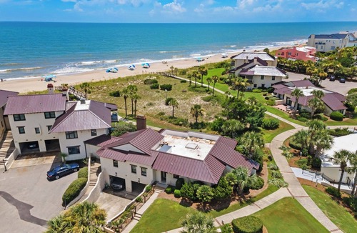 Debordieu Colony Condo | Just beyond the dunes Water's Edge is a cozy ocean view villa