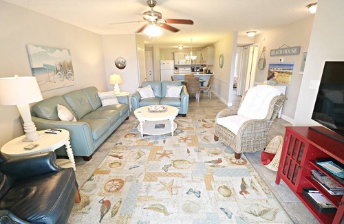 Crescent Beach Condo | Just Steps From the Pool & Beach! Also has Boat Ramp and Fishing Pier! Trade Winds 51