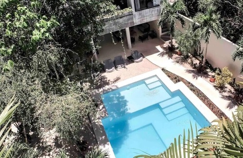 Tulum Condo | K7 - Pool view/Stylish Decor/Private Terrace