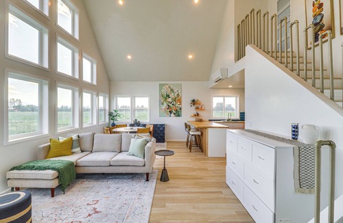 Creston Cottage | Kalispell Mountain Getaway w/Hot Tub & Fire Pit!