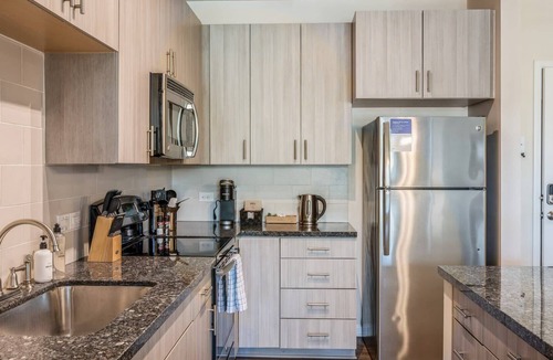 Durham Apartment | Kasa | Captivating Space with Fast Wifi and Amenity Access | Durham