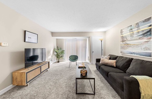 Northeast South Bend Apartment | Kasa | Charming 2BD + Fast Wifi | South Bend