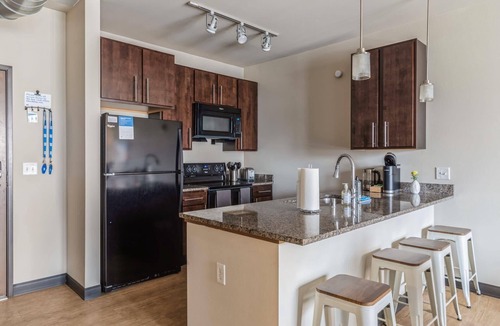 Westown Apartment | Kasa | Comfy 1BD with Parking + Amenity Access | Milwaukee
