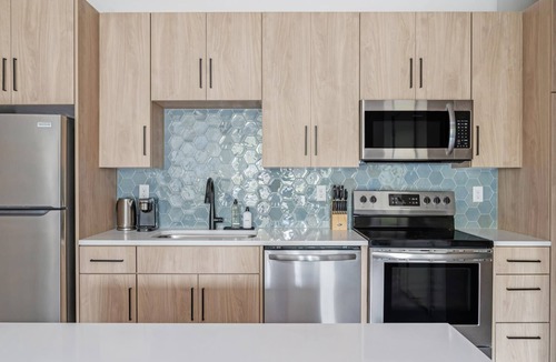 Harrison Apartment | Kasa | Comfy 1BD with Balcony and Amenity Access | Minneapolis