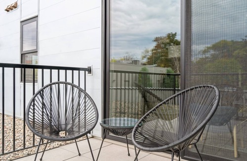 Harrison Apartment | Kasa | Comfy 1BD with Balcony and Amenity Access | Minneapolis