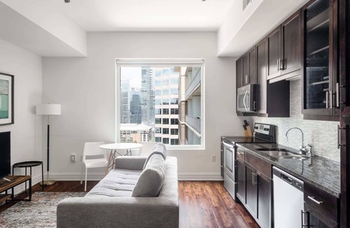 Waller Creek District Apartment | Kasa | Comfy Studio with Amenity Access | Austin